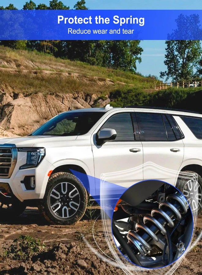 TIKSCIENCE Coil Spring Insulator Compatible with Chevy GMC Cadillac Escalade Buick Rainier Olds Bravada Replace 15765071 K160072 - Image 3